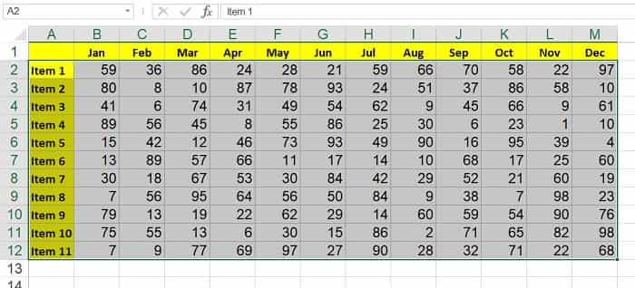 Tổng Hợp Hơn 51 Về Tô Màu Cách Dòng Trong Excel - Du Học Akina
