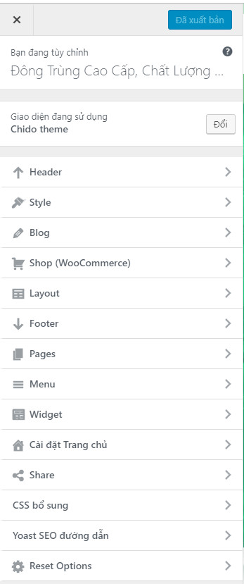 Danh Mục Theme Flatsome