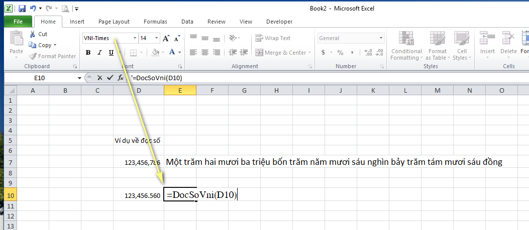 Thiết lập Addin trong Excel