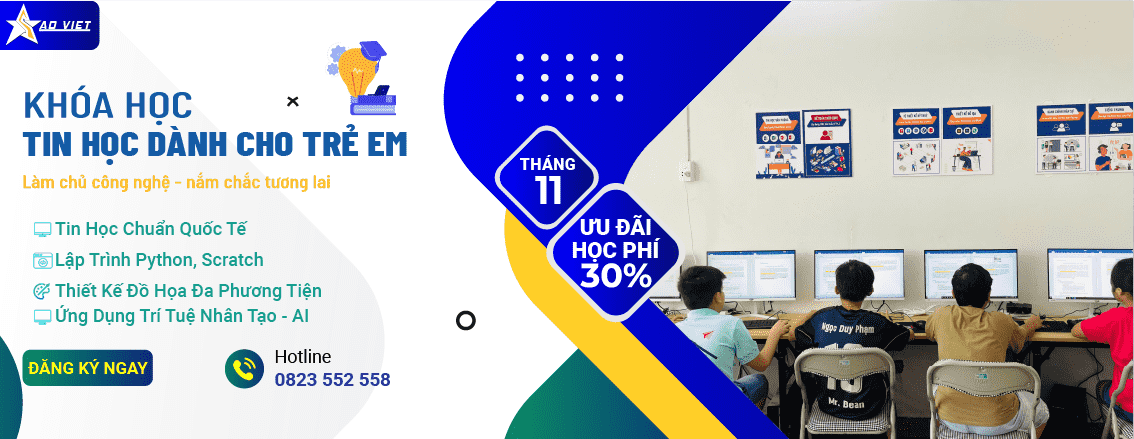 Trung Tâm Đào Tạo Tin Học - Lập Trình Cho Trẻ Em