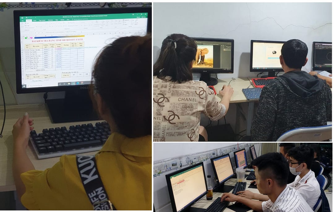 học vi tính ở Bình Dương