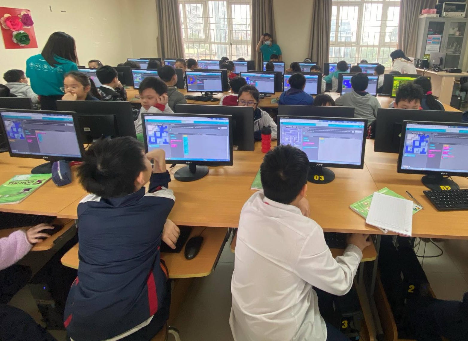 học tin học cho học sinh