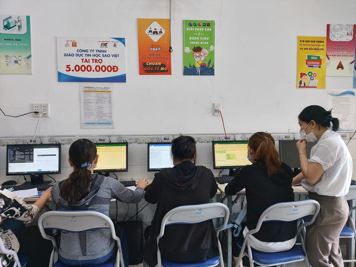 học sử dụng máy vi tính tại Quận Phú Nhuận