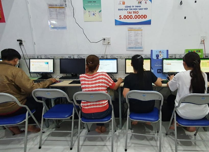 khóa học tin học văn phòng ở Bình Tân