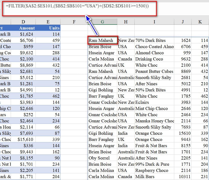 Hình dùng toán tử hoặc
