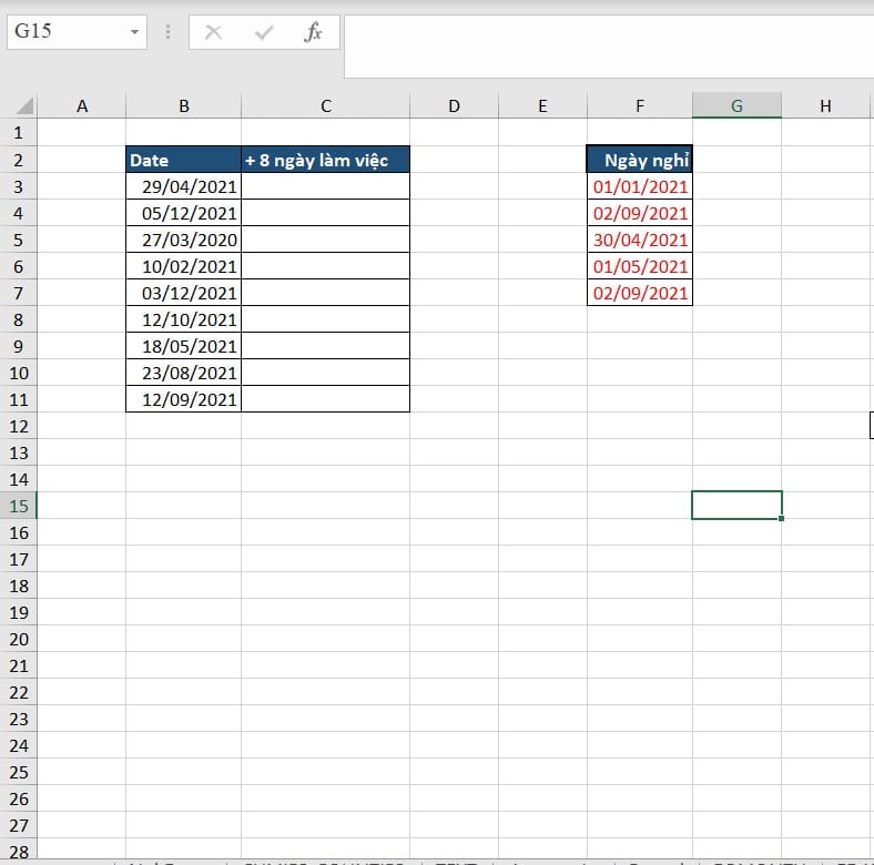 hình dữ liệu hàm workday.intl