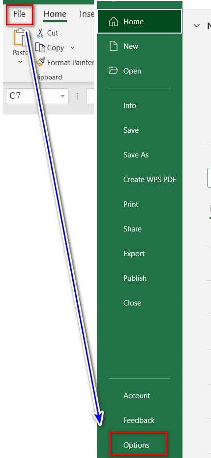 hình chọn vào option