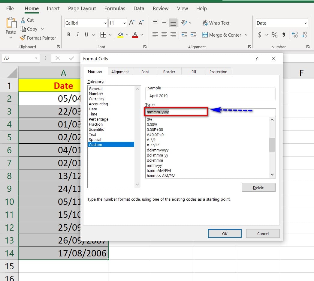 hình ảnh công thức tên tháng năm