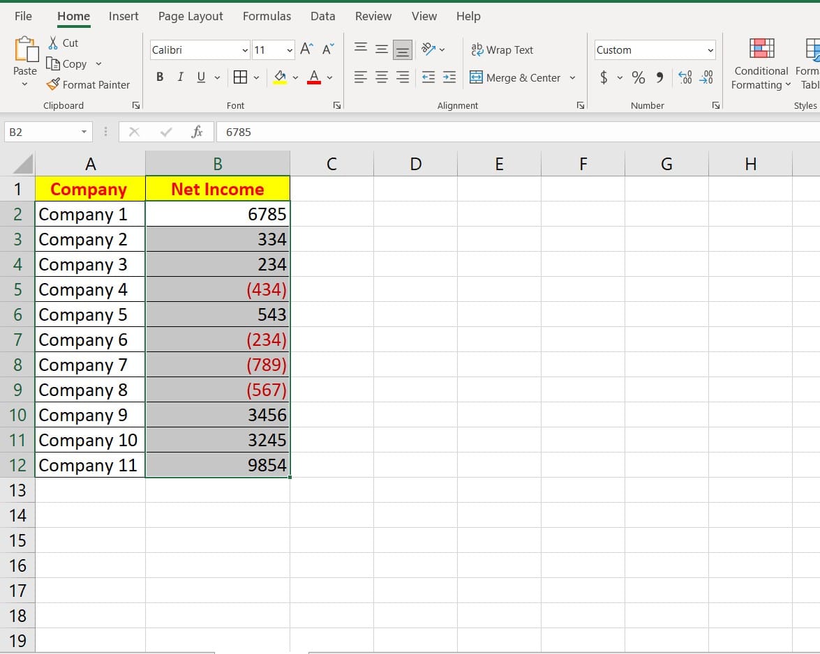 hình ảnh gõ số âm trong ngoặc kép