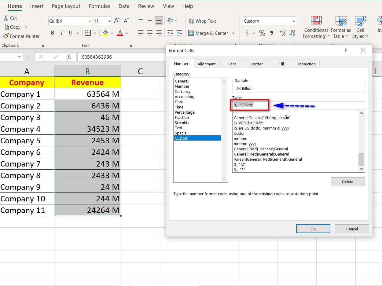 hình công thức hàng tỷ