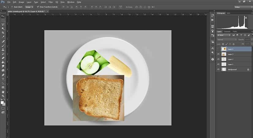 thiết kế đồ ăn