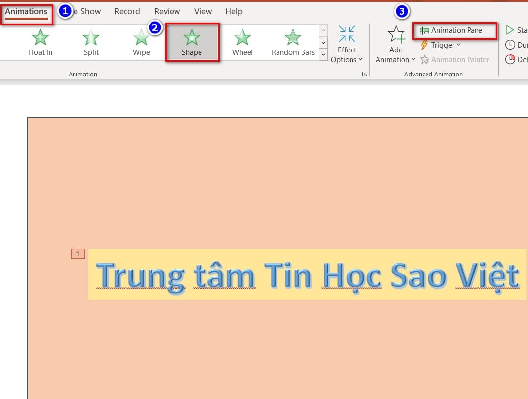 hình ảnh chọn hiệu ứng shapes