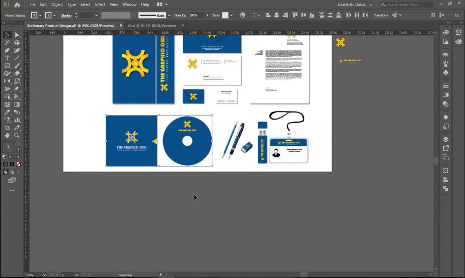 Thiết kế bộ nhận diện thương hiệu cho các sản phẩm