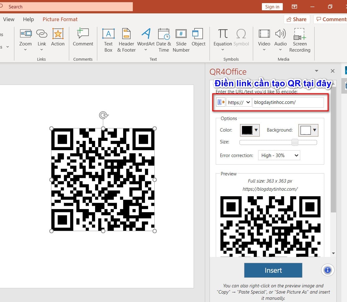 hình ảnh add in rq4office