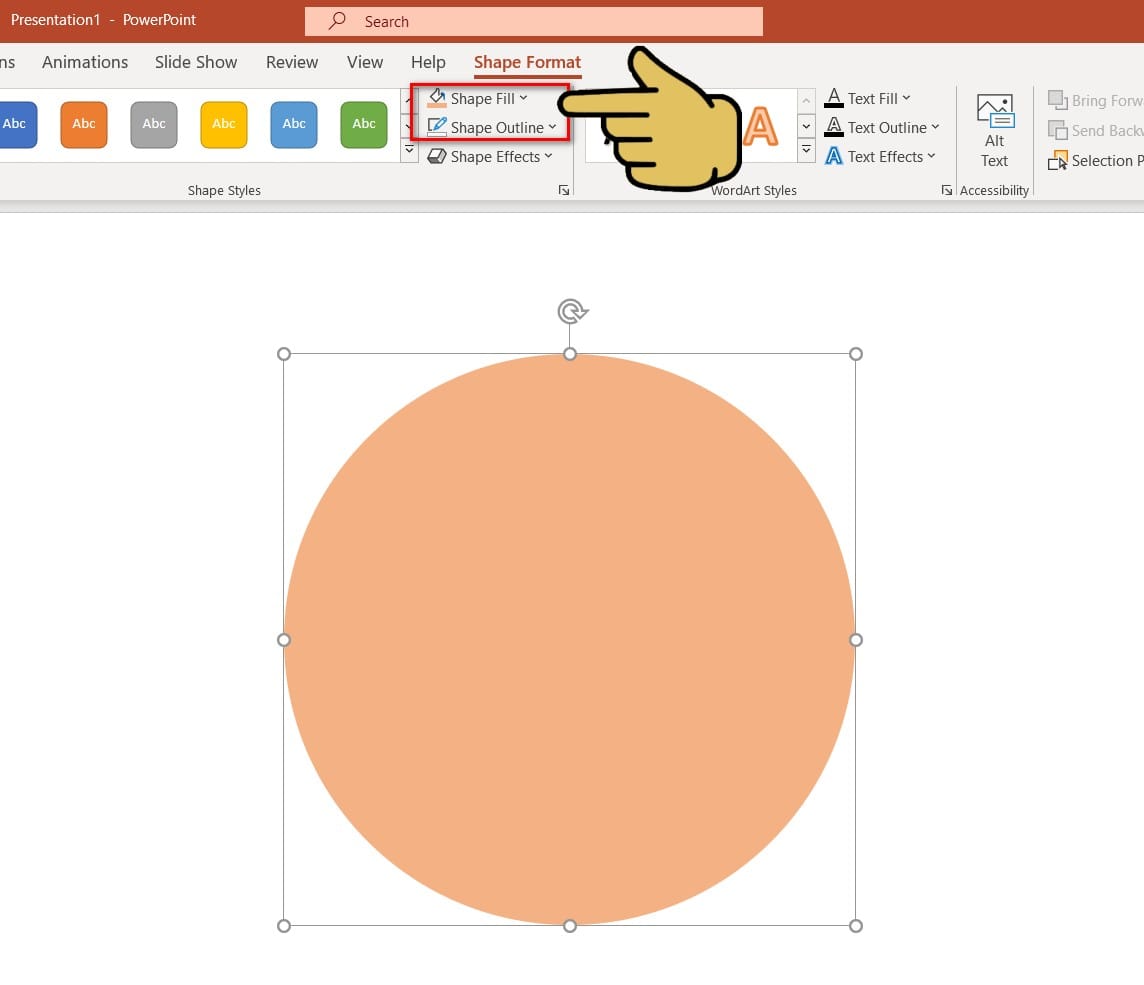 hình ảnh thay đổi màu hình