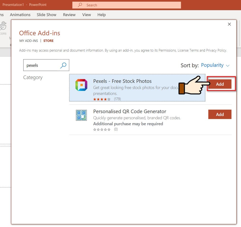 hình ảnh tải add ins pixe