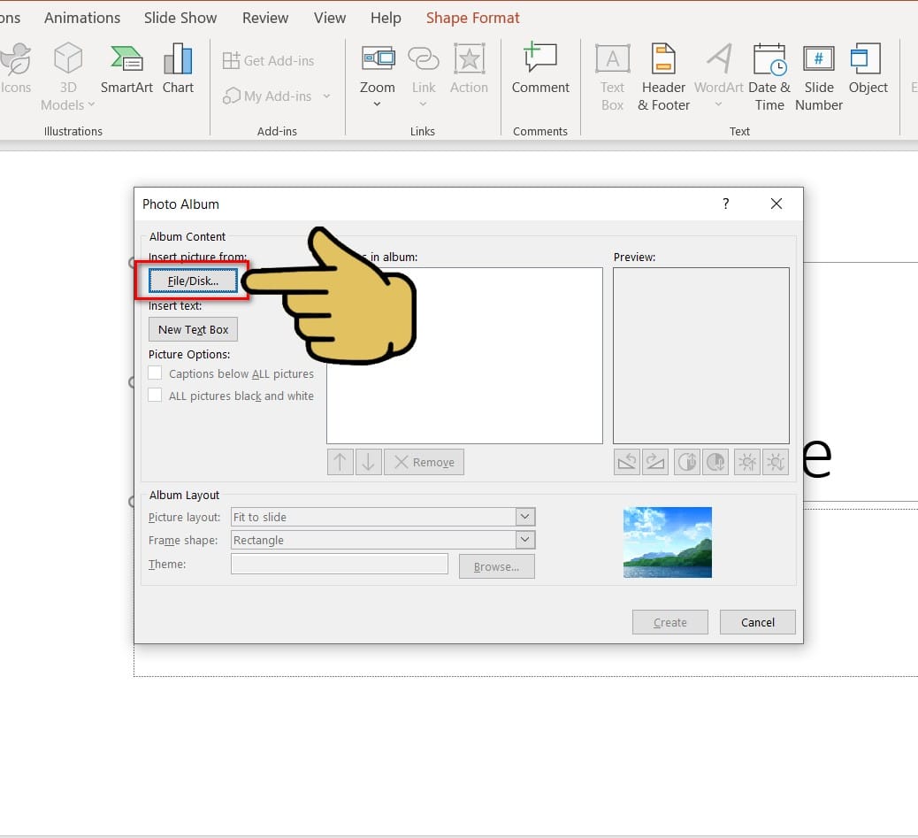 hình ảnh chọn file disk