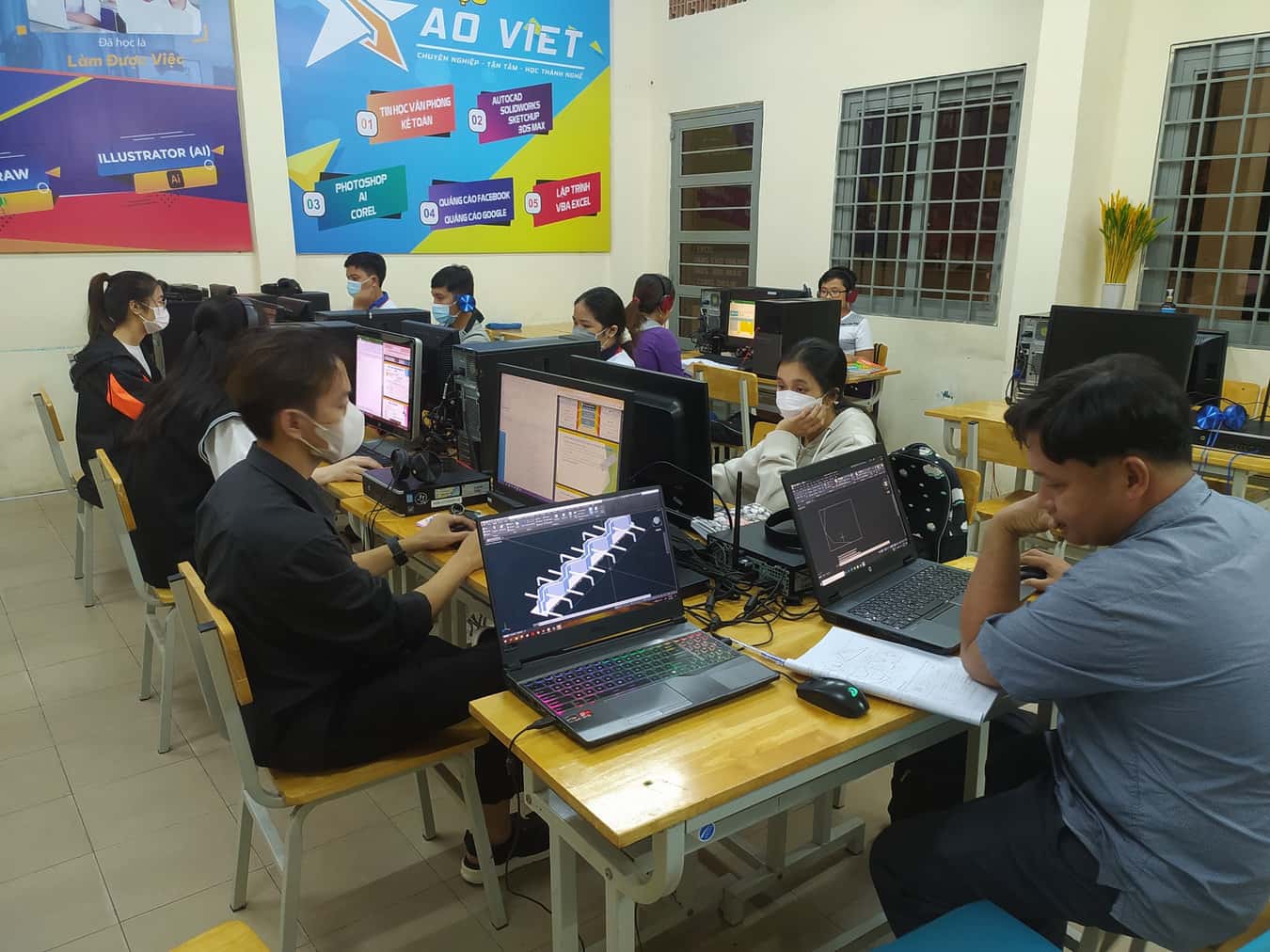 học vi tính văn phòng ở Quận 6