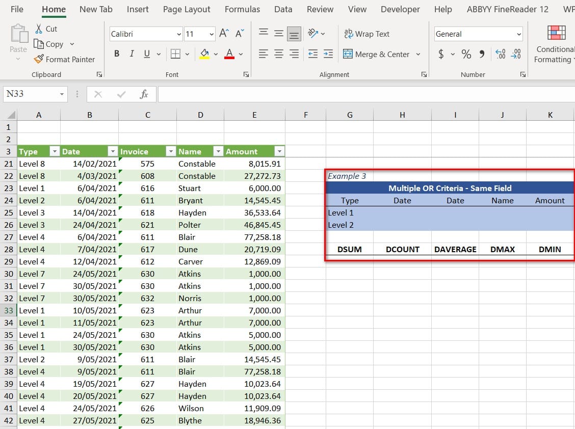 yêu cầu ví dụ 3