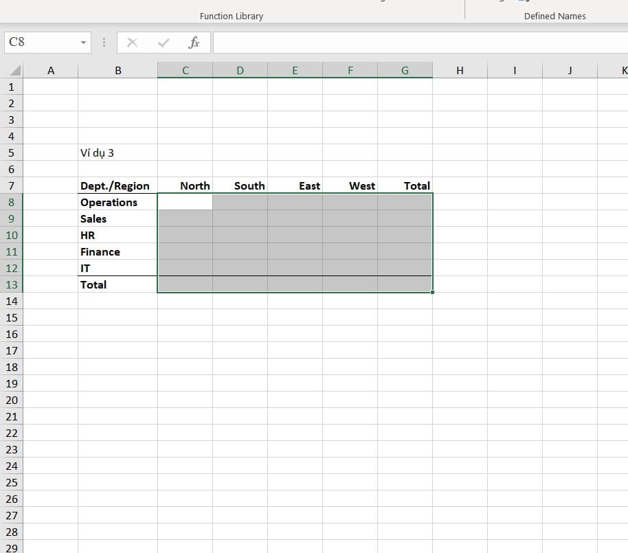hình ảnh chọn bảng dữ liệu