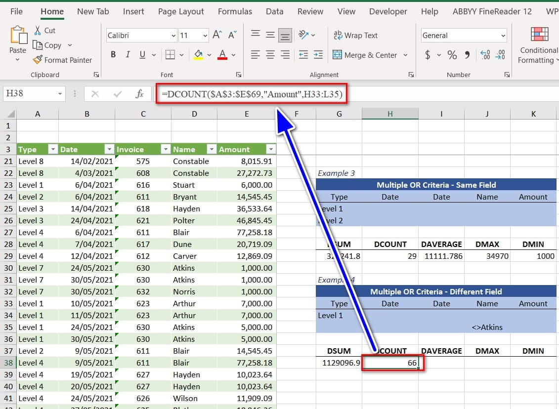 hình đếm giá trị 4