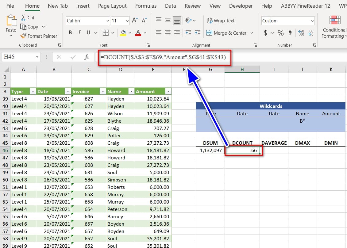 hình đếm giá trị 5