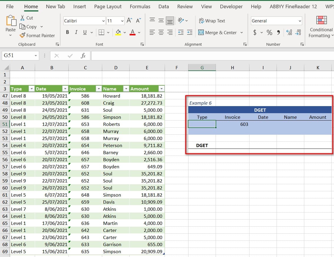hình sử dụng dget
