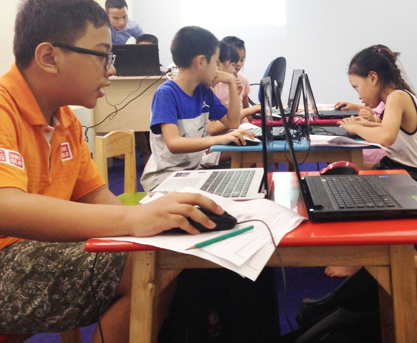 lớp học lập trình trẻ em quận 7