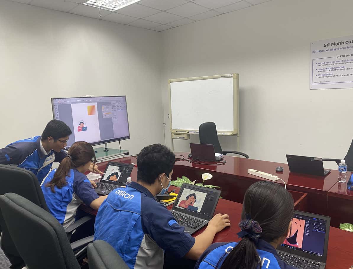 khoá học thiết kế đồ hoạ