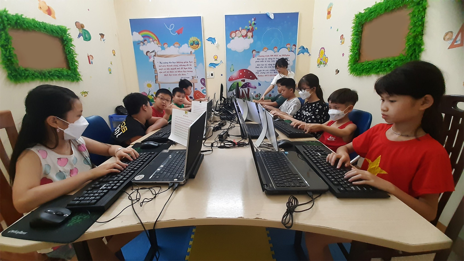 chương trình học lập trình cho trẻ em tại dĩ an