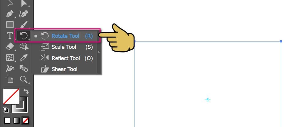 công cụ rolate tool
