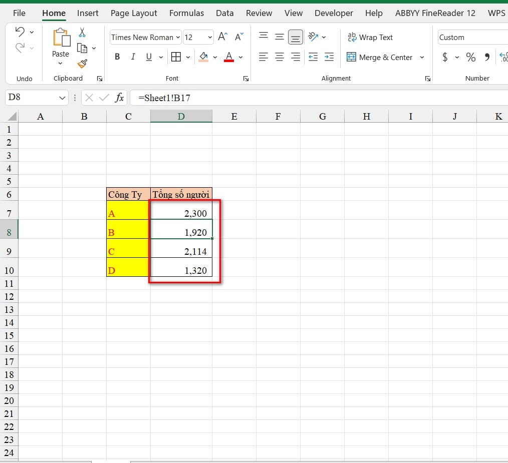 hình ảnh hiển thị kết quả cuối cùng