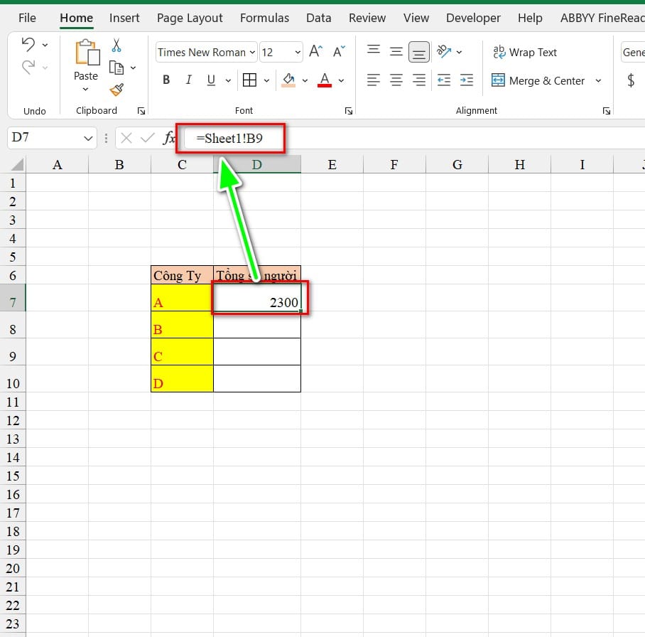 hình ảnh hiển thị kết quả đầu