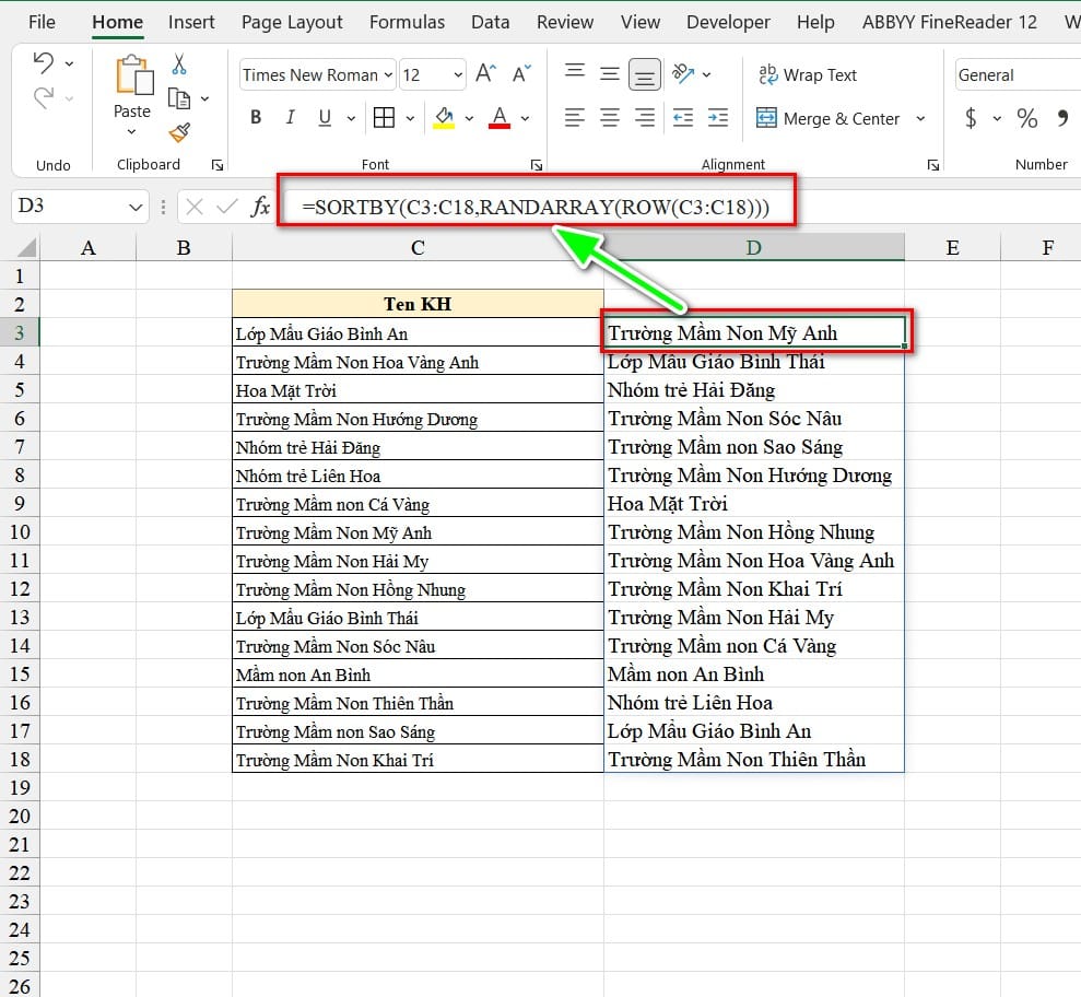 hình dùng thêm hàm row