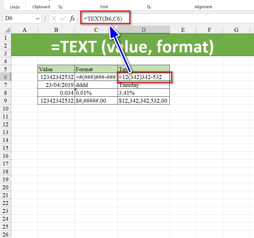 hình ảnh dùng hàm text