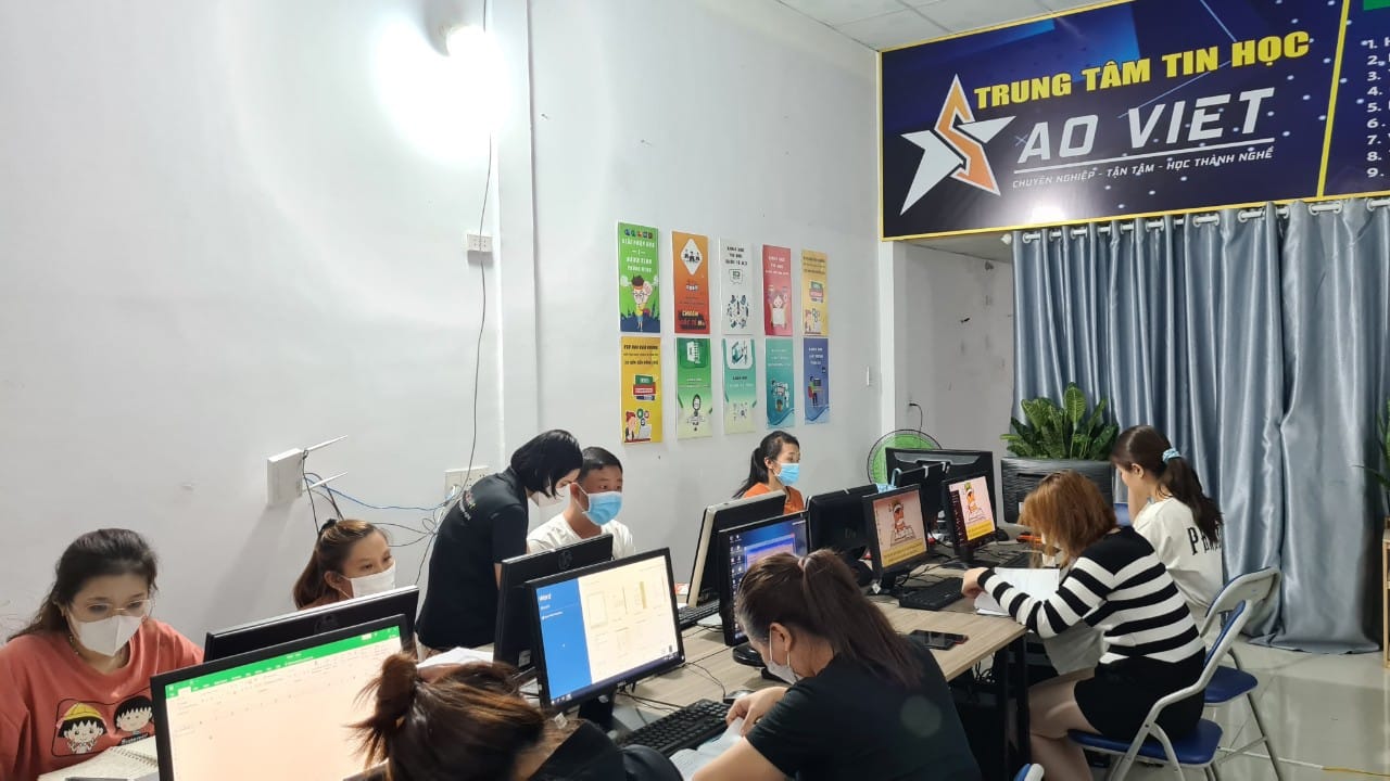 lớp học tin học văn phòng tại Trảng Bom, Đồng Nai