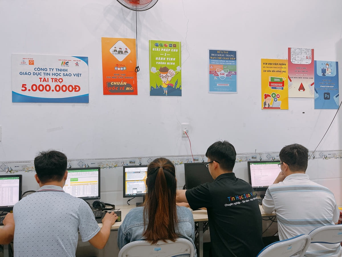 Khoá học vi tính tại Nam Từ Liêm