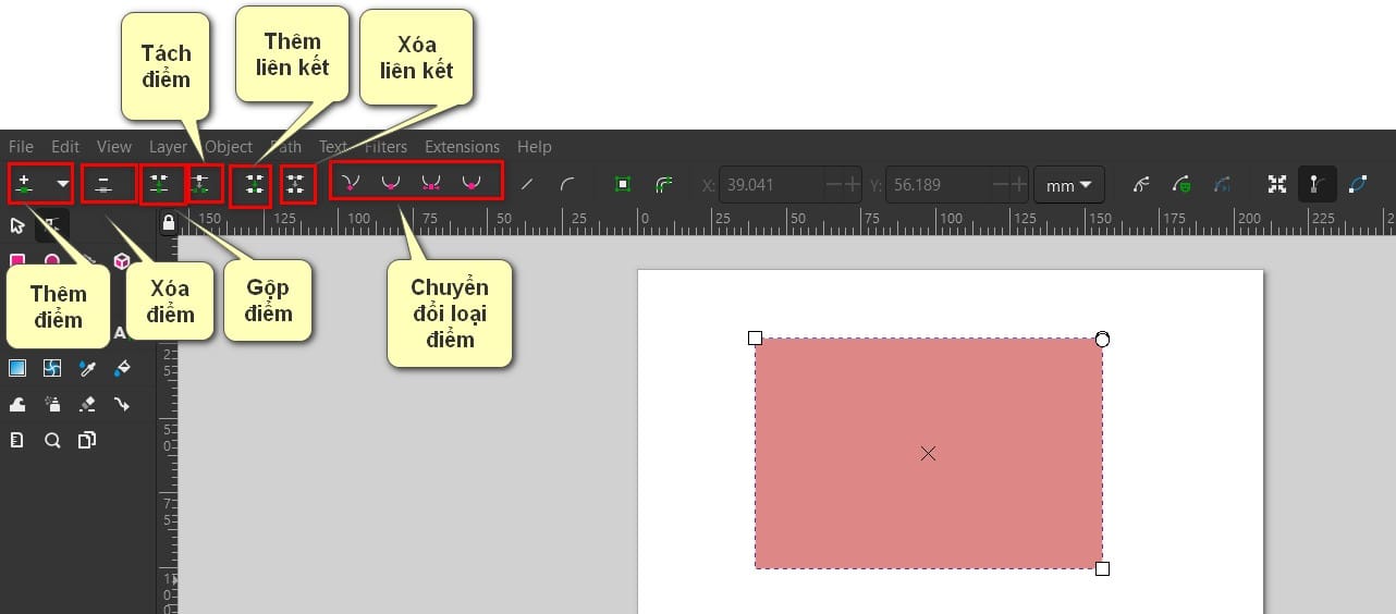 hình thanh biểu tượng thuộc tính