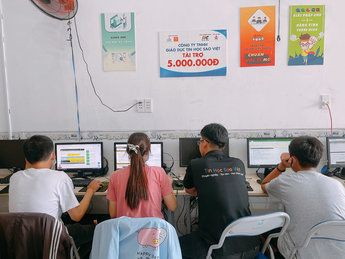 Khoá học tin học ở Tây Hồ