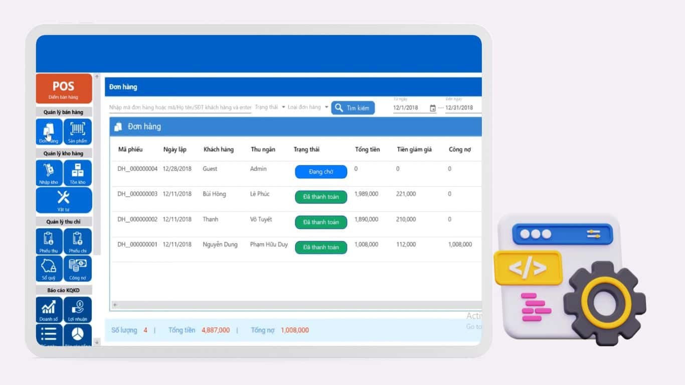 dịch vụ viết phần mềm theo yêu cầu