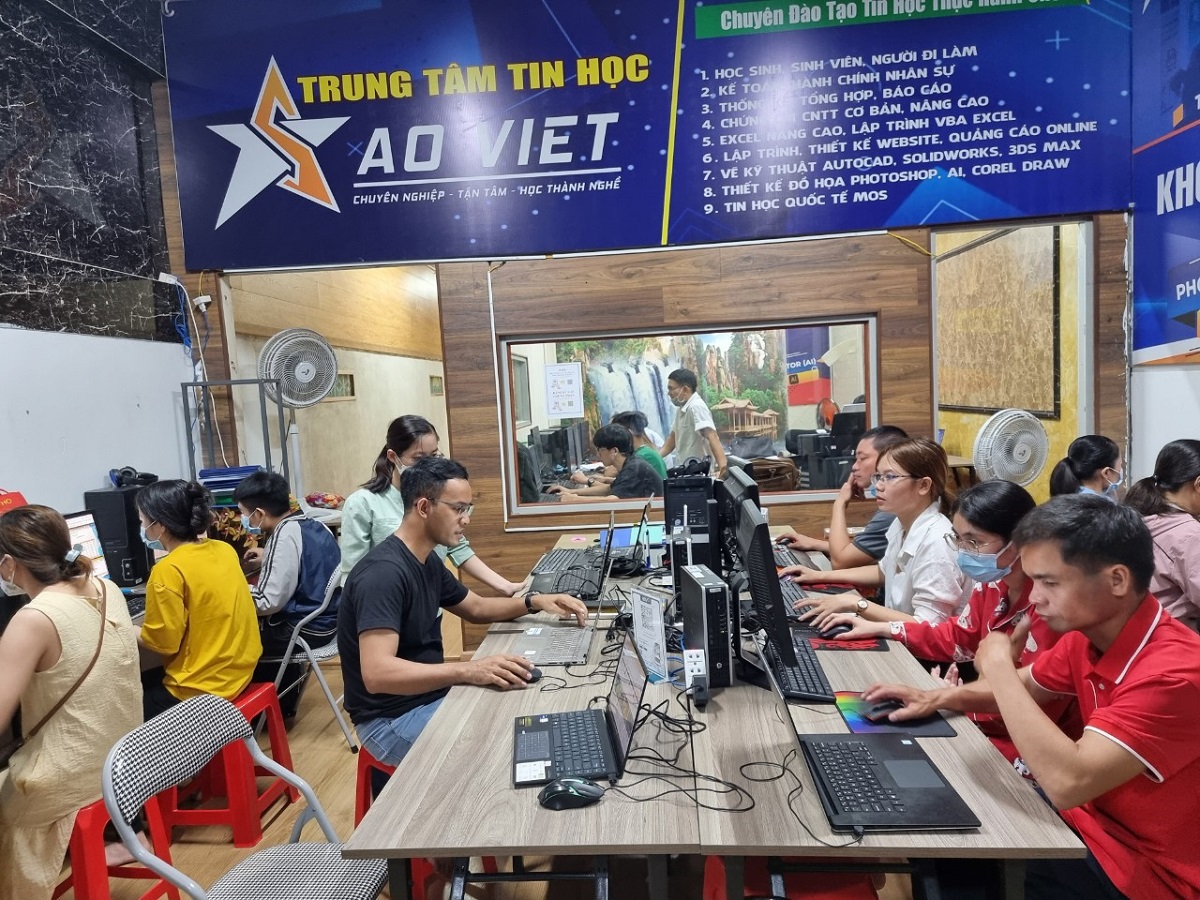 Khoá học thiết kế đồ hoạ cấp tốc tại Hà Đông