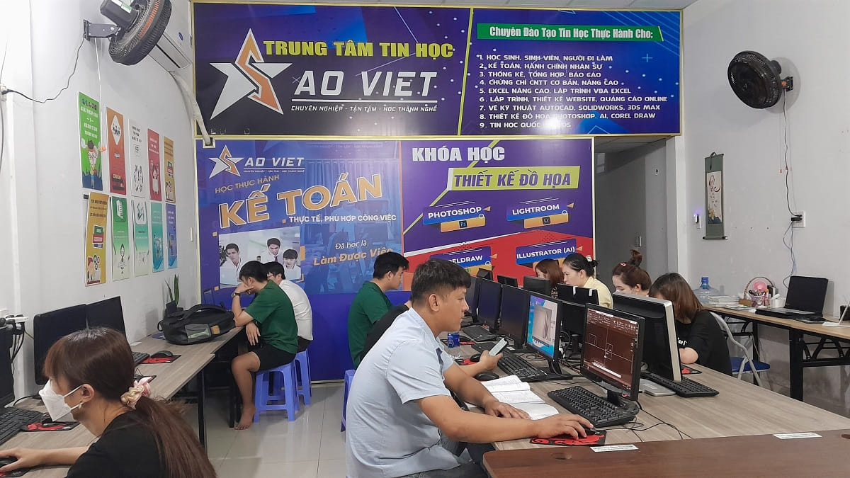 Dạy thiết kế đồ hoạ chuyên nghiệp ở Ba Đình