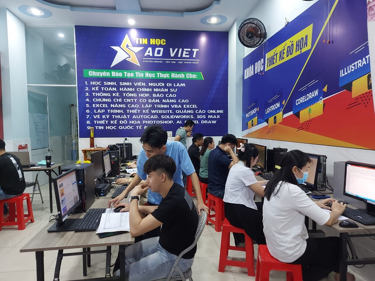 Học thiết kế đồ hoạ tại Ba Đình