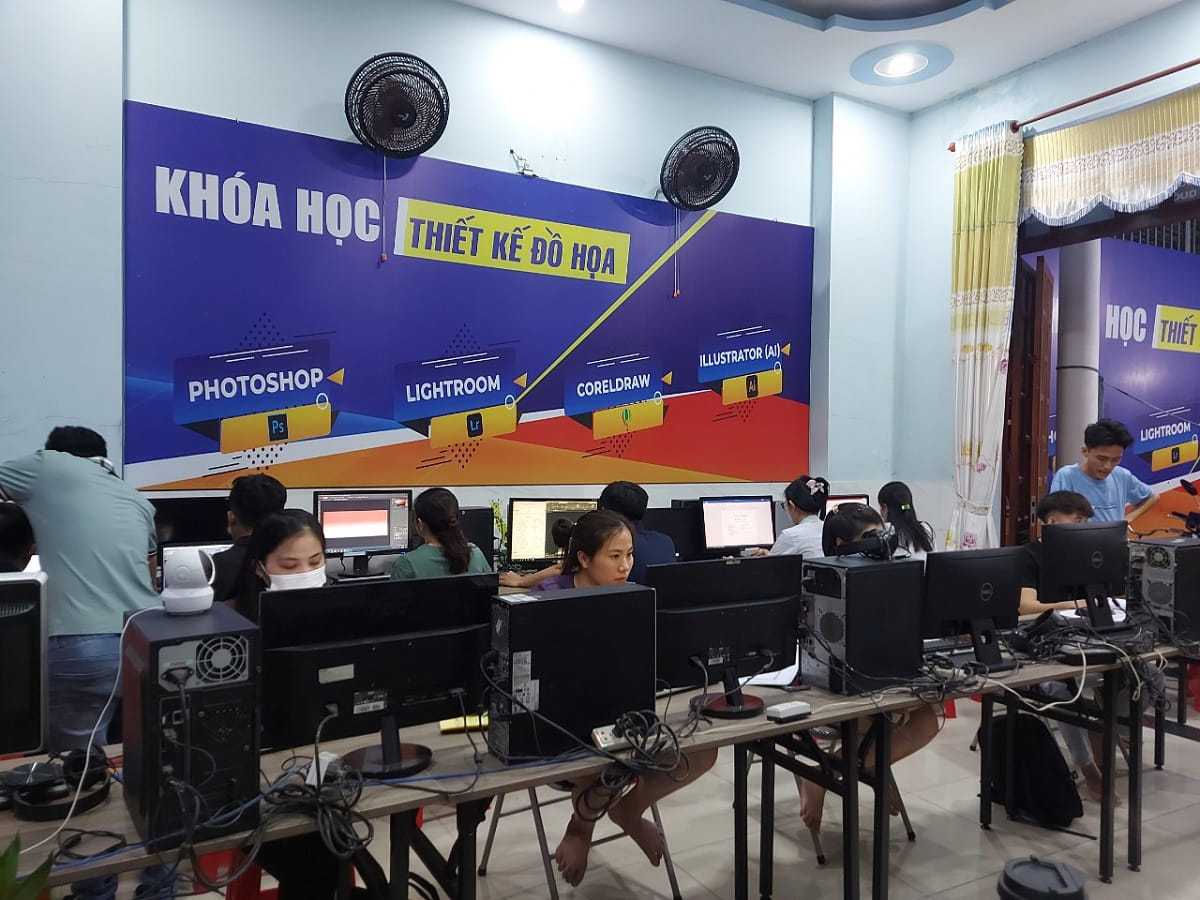 Học thiết kế đồ hoạ cấp tốc tại Ba Đình