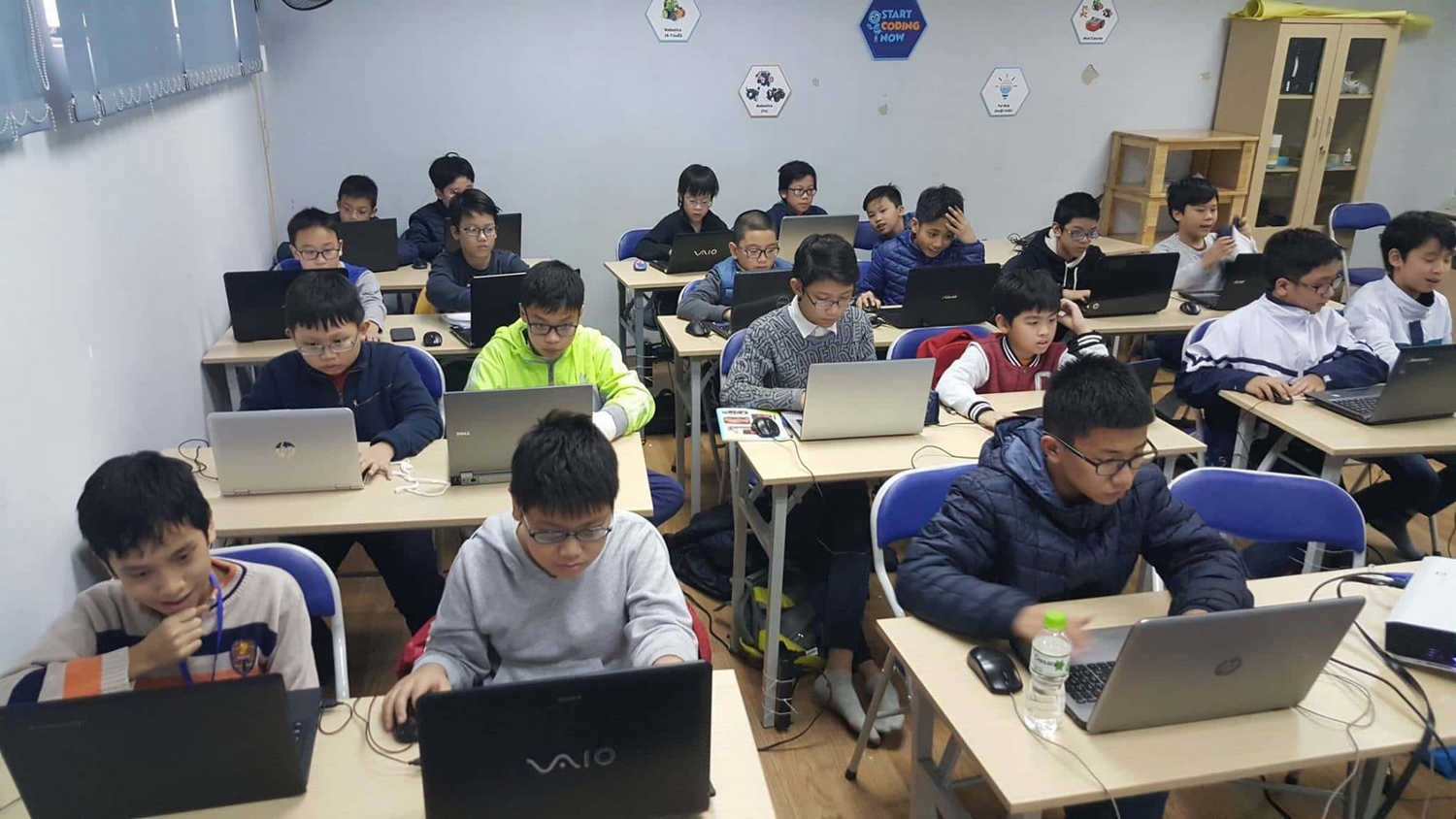 khóa học lập trình cho trẻ em tại quận 5