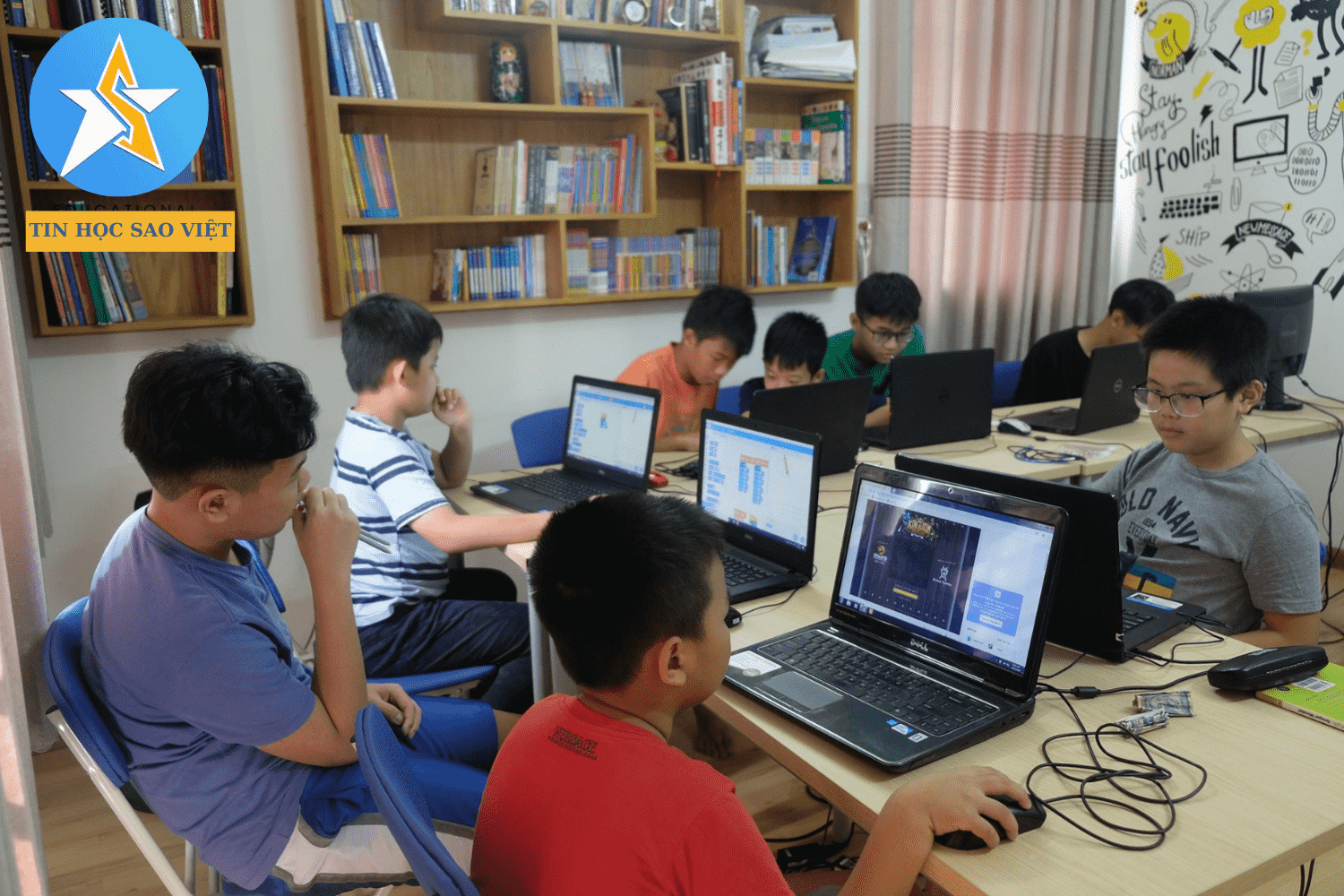 lớp lập trình cho trẻ em