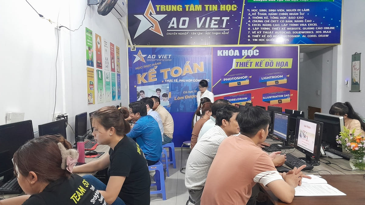 Dạy thiết kế đồ hoạ tại Cầu Giấy Hà Nội