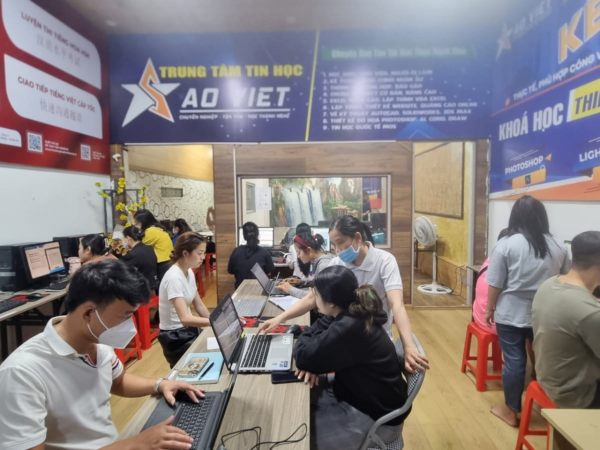 Học thiết kế đồ hoạ tại Cầu Giấy