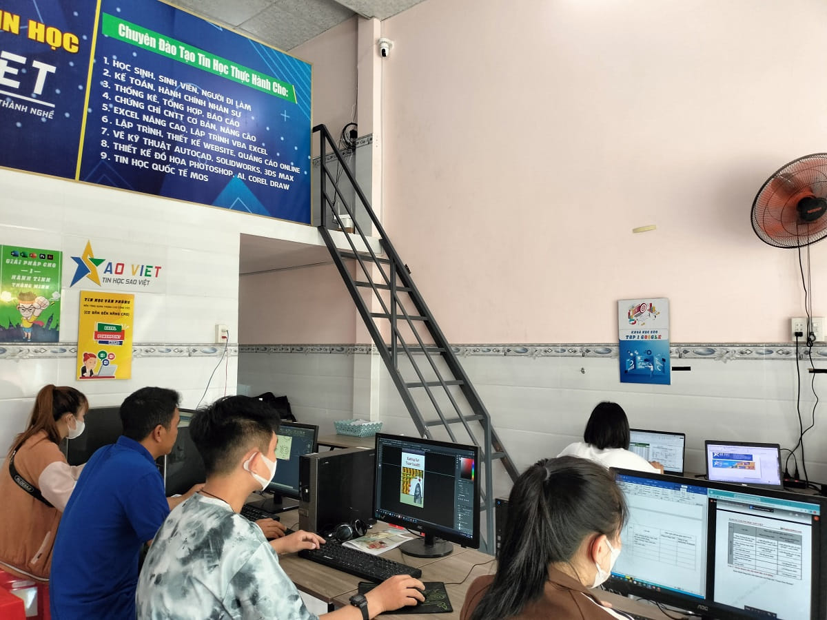 Khoá học photoshop tại Cầu Giấy