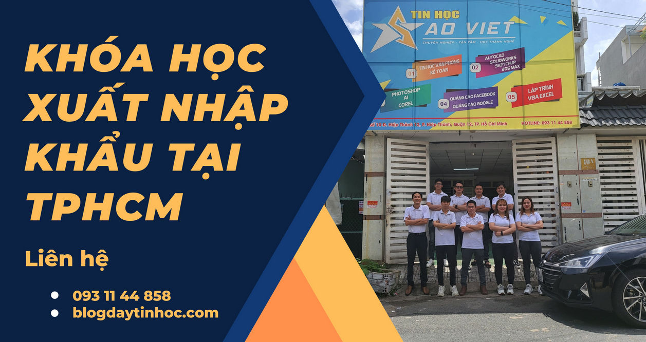 khóa học xuất nhập khẩu 2023